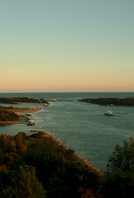 The man made Entrance